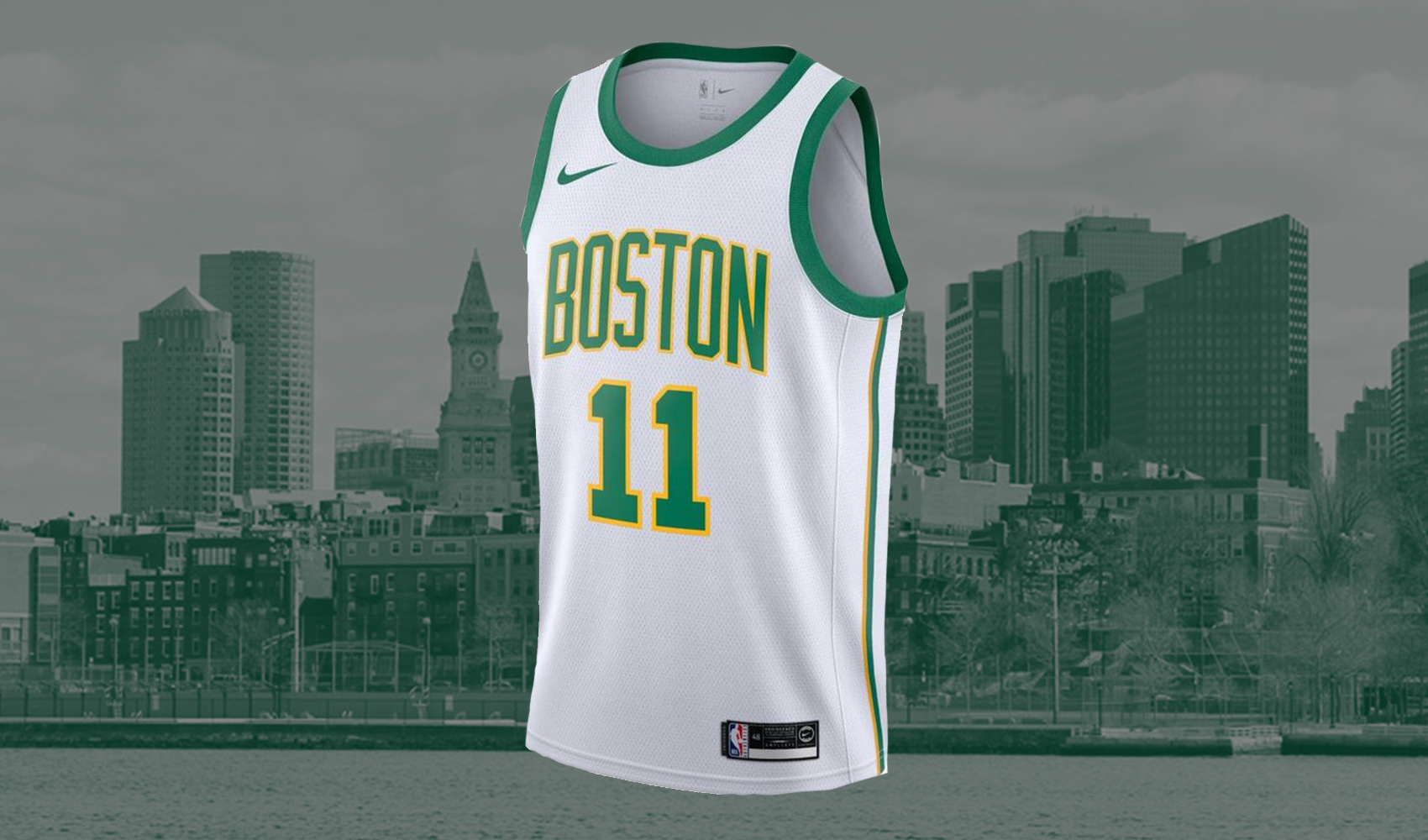 BOSTON CELTICS CITY EDITION JERSEY